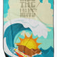 Dog Lover Beach Towel - Premium 60x30 Inch Oversized Surf Towel for Pet Enthusiasts - Size: 60HX130W | Pack Of: 1 | Collection name: Surfer dog ride the wave - Pets Perfect