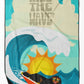 Dog Lover Beach Towel - Premium 60x30 Inch Oversized Surf Towel for Pet Enthusiasts - Size: 60HX130W | Pack Of: 1 | Collection name: Surfer dog ride the wave - Pets Perfect
