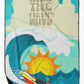 Dog Lover Beach Towel - Premium 60x30 Inch Oversized Surf Towel for Pet Enthusiasts - Size: 60HX130W | Pack Of: 1 | Collection name: Surfer dog ride the wave - Pets Perfect