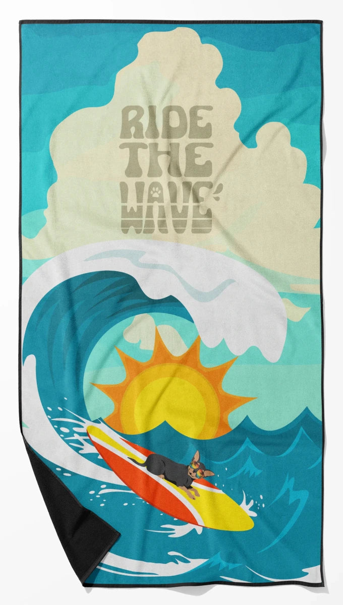 Dog Lover Beach Towel - Premium 60 x 30 in Oversized Surf Towel for, view 28