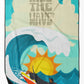 Dog Lover Beach Towel - Premium 60x30 Inch Oversized Surf Towel for Pet Enthusiasts - Size: 60HX130W | Pack Of: 1 | Collection name: Surfer dog ride the wave - Pets Perfect