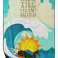 Dog Lover Beach Towel - Premium 60x30 Inch Oversized Surf Towel for Pet Enthusiasts - Size: 60HX130W | Pack Of: 1 | Collection name: Surfer dog ride the wave - Pets Perfect