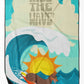 Dog Lover Beach Towel - Premium 60x30 Inch Oversized Surf Towel for Pet Enthusiasts - Size: 60HX130W | Pack Of: 1 | Collection name: Surfer dog ride the wave - Pets Perfect