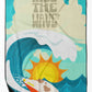 Dog Lover Beach Towel - Premium 60x30 Inch Oversized Surf Towel for Pet Enthusiasts - Size: 60HX130W | Pack Of: 1 | Collection name: Surfer dog ride the wave - Pets Perfect