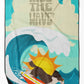 Dog Lover Beach Towel - Premium 60x30 Inch Oversized Surf Towel for Pet Enthusiasts - Size: 60HX130W | Pack Of: 1 | Collection name: Surfer dog ride the wave - Pets Perfect