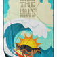 Dog Lover Beach Towel - Premium 60x30 Inch Oversized Surf Towel for Pet Enthusiasts - Size: 60HX130W | Pack Of: 1 | Collection name: Surfer dog ride the wave - Pets Perfect