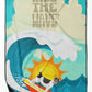 Dog Lover Beach Towel - Premium 60x30 Inch Oversized Surf Towel for Pet Enthusiasts - Size: 60HX130W | Pack Of: 1 | Collection name: Surfer dog ride the wave - Pets Perfect