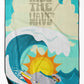 Dog Lover Beach Towel - Premium 60x30 Inch Oversized Surf Towel for Pet Enthusiasts - Size: 60HX130W | Pack Of: 1 | Collection name: Surfer dog ride the wave - Pets Perfect