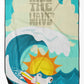Dog Lover Beach Towel - Premium 60x30 Inch Oversized Surf Towel for Pet Enthusiasts - Size: 60HX130W | Pack Of: 1 | Collection name: Surfer dog ride the wave - Pets Perfect