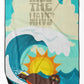 Dog Lover Beach Towel - Premium 60x30 Inch Oversized Surf Towel for Pet Enthusiasts - Size: 60HX130W | Pack Of: 1 | Collection name: Surfer dog ride the wave - Pets Perfect