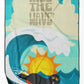 Dog Lover Beach Towel - Premium 60x30 Inch Oversized Surf Towel for Pet Enthusiasts - Size: 60HX130W | Pack Of: 1 | Collection name: Surfer dog ride the wave - Pets Perfect