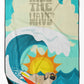 Dog Lover Beach Towel - Premium 60x30 Inch Oversized Surf Towel for Pet Enthusiasts - Size: 60HX130W | Pack Of: 1 | Collection name: Surfer dog ride the wave - Pets Perfect
