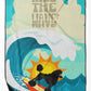 Dog Lover Beach Towel - Premium 60x30 Inch Oversized Surf Towel for Pet Enthusiasts - Size: 60HX130W | Pack Of: 1 | Collection name: Surfer dog ride the wave - Pets Perfect