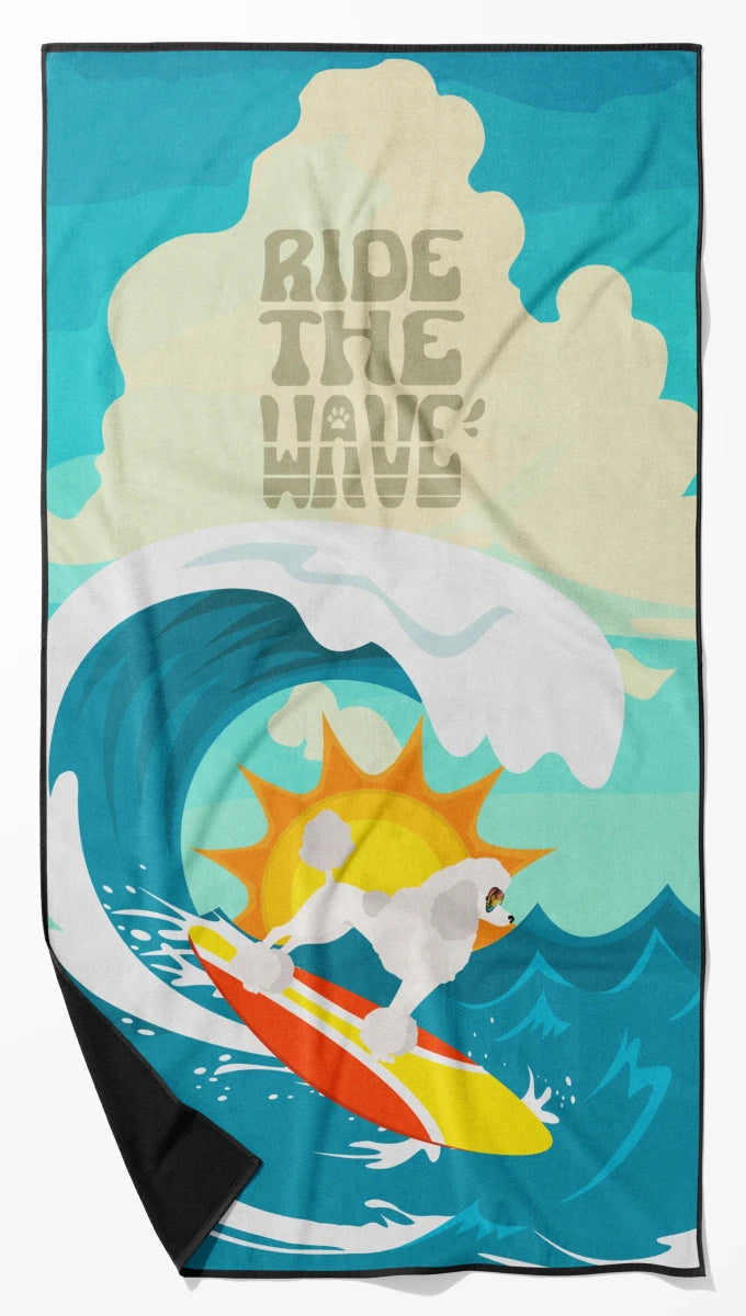 Dog Lover Beach Towel - Premium 60 x 30 in Oversized Surf Towel for, 194030683927/Pug - apricot, view 84