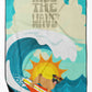 Dog Lover Beach Towel - Premium 60x30 Inch Oversized Surf Towel for Pet Enthusiasts - Size: 60HX130W | Pack Of: 1 | Collection name: Surfer dog ride the wave - Pets Perfect