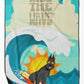 Dog Lover Beach Towel - Premium 60x30 Inch Oversized Surf Towel for Pet Enthusiasts - Size: 60HX130W | Pack Of: 1 | Collection name: Surfer dog ride the wave - Pets Perfect