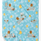 Breed - Specific Dog Towel - Ultra Absorbent Microfiber Bath Towel with Custom Dog Designs - Pack Of: 1 | Collection name: Rubadubdub dogs two - Pets Perfect