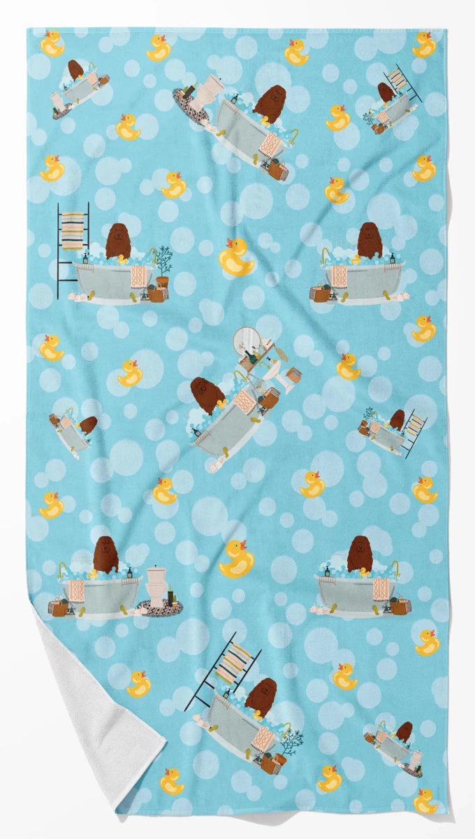 Breed-Specific Dog Towel - Ultra Absorbent Microfiber Bath Towel with, 194030687376/Schnauzer - black miniature, view 48