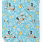 Breed - Specific Dog Towel - Ultra Absorbent Microfiber Bath Towel with Custom Dog Designs - Pack Of: 1 | Collection name: Rubadubdub dogs two - Pets Perfect