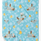 Breed - Specific Dog Towel - Ultra Absorbent Microfiber Bath Towel with Custom Dog Designs - Pack Of: 1 | Collection name: Rubadubdub dogs two - Pets Perfect