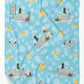 Breed - Specific Dog Towel - Ultra Absorbent Microfiber Bath Towel with Custom Dog Designs - Pack Of: 1 | Collection name: Rubadubdub dogs two - Pets Perfect