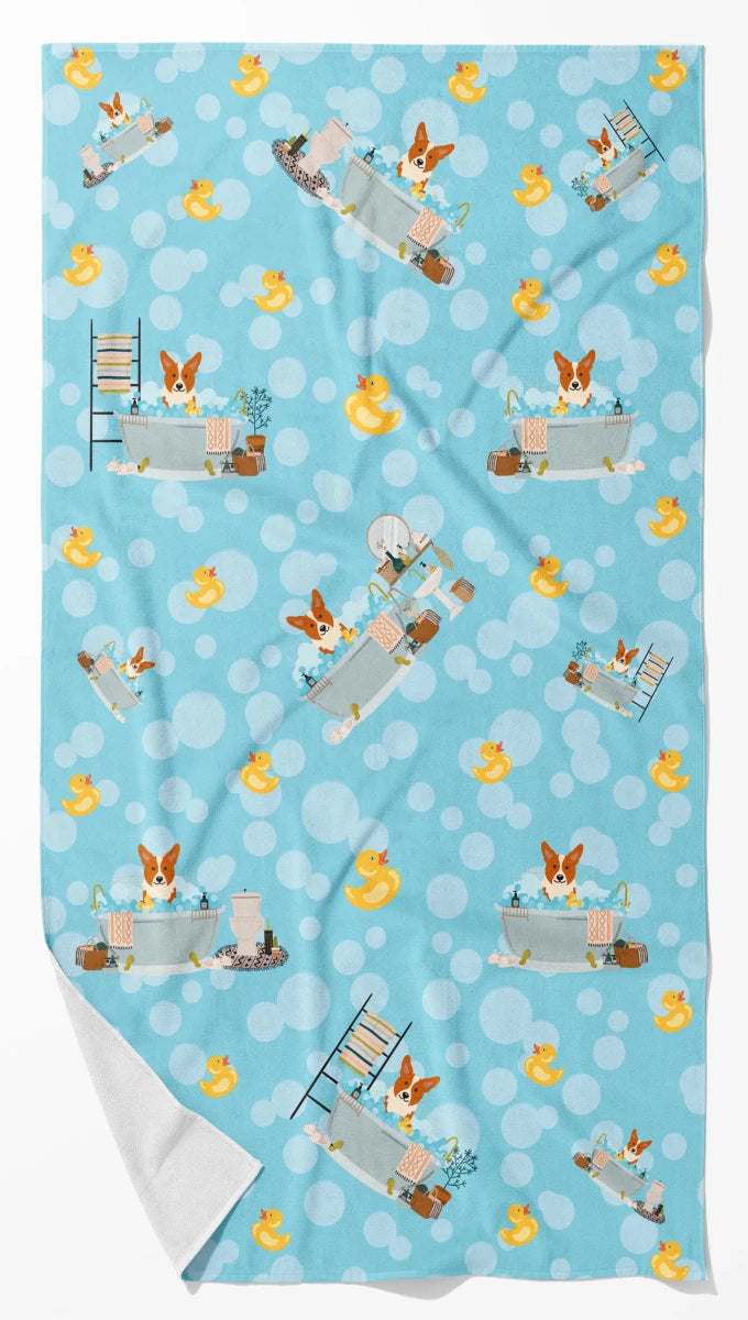 Breed-Specific Dog Towel - Ultra Absorbent Microfiber Bath Towel with, 194030687871/Fox terrier - wire, view 98