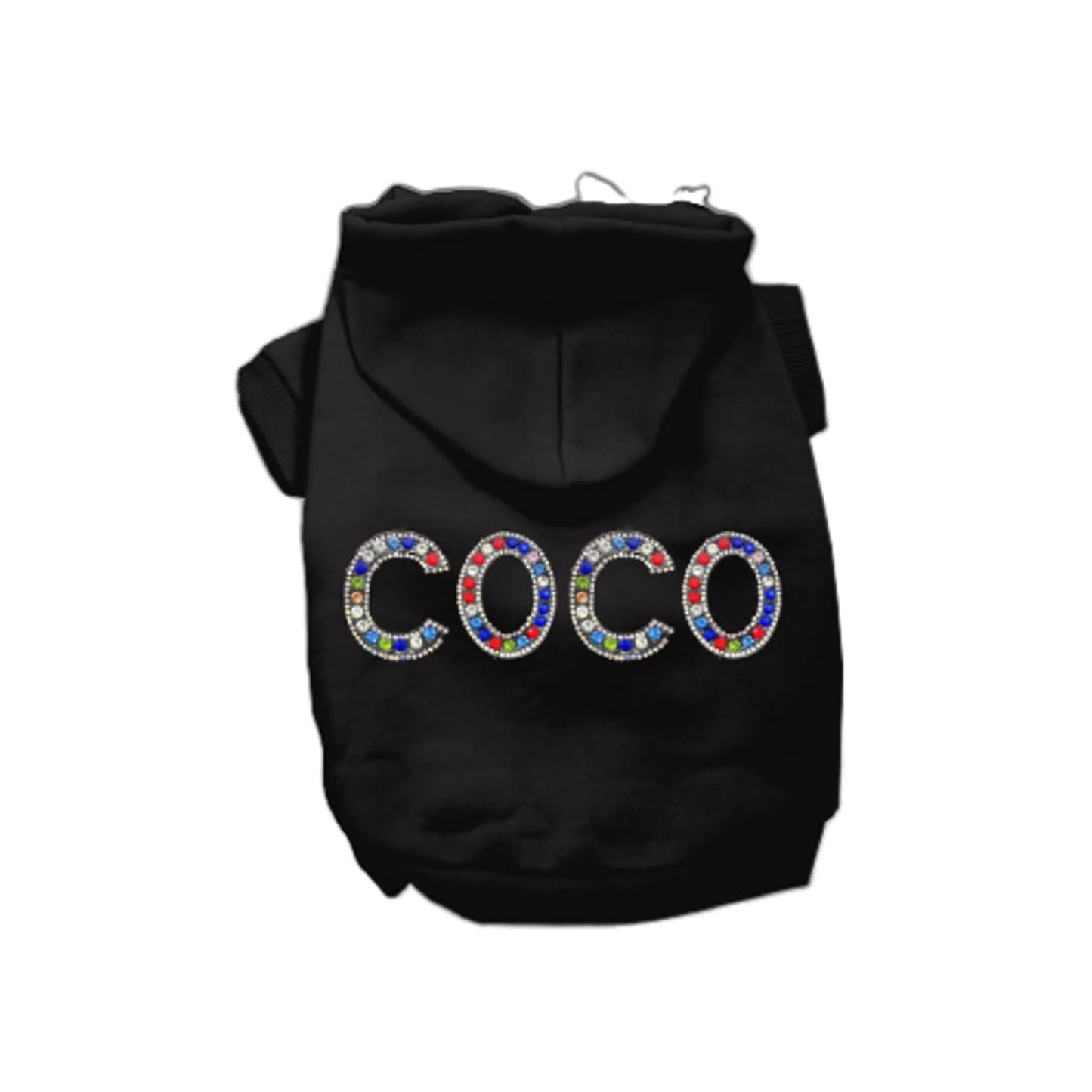 Coco Dog Hoodie - Rhinestone Applique Holiday Sweater for Dogs | Bark Fifth Avenue