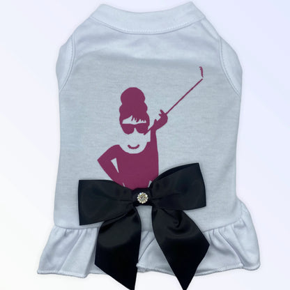 Coco Silhouette Dog Dress and Tee by Bark Fifth Avenue