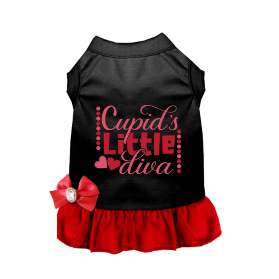 Cupid's Little Diva - Valentine's Day Dog Dress by Bark Fifth Avenue - Pets Perfect