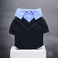Dapper Boy Collar Dog Shirt by Bark Fifth Avenue - Plaid Cotton/Polyester Dog Shirt