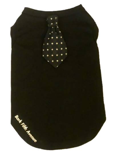 Dapper Dog Tee - A Bark Fifth Avenue Classic Dog Shirt - Pets Perfect