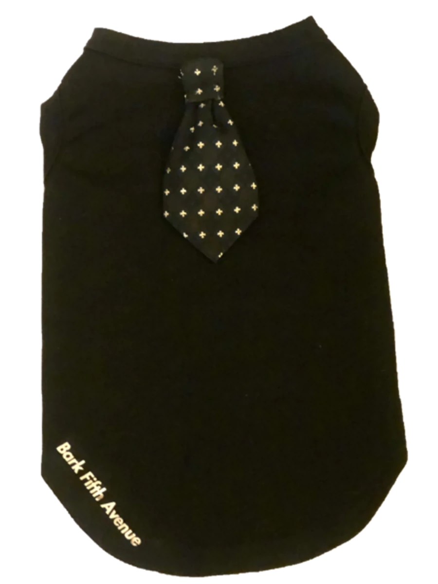 Dapper Dog Tee - A Bark Fifth Avenue Classic Dog Shirt - Pets Perfect