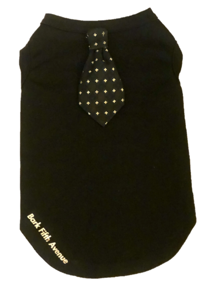 Dapper Dog Tee - A Bark Fifth Avenue Classic Dog Shirt