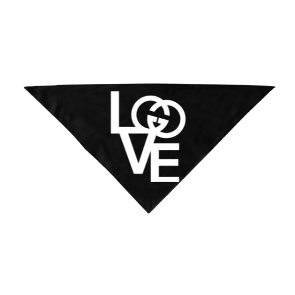 Designer Inspired Dog Bandanas - CC Drip, Sniffany & GG Love by Bark Fifth Avenue - Pets Perfect