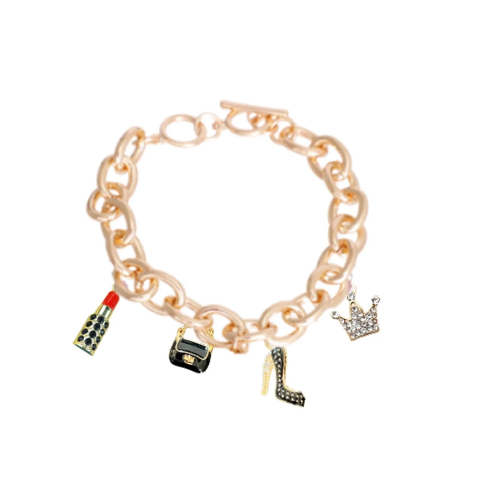 Bark Fifth Avenue Diva Charm Necklace Dog Harness - Pets Perfect