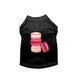 Love Macaroons Dog Shirt by Bark Fifth Avenue - Sleeveless Spring Dog Shirt