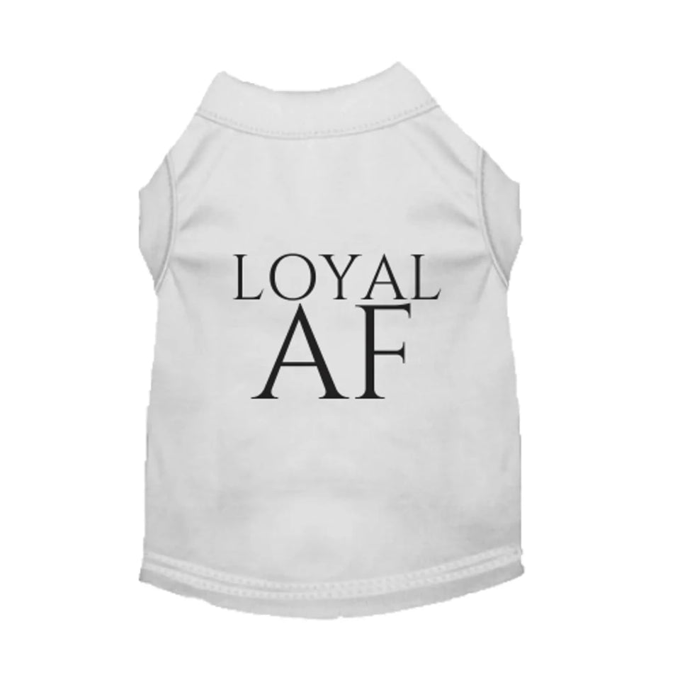 Loyal AF Dog Sleeveless Shirt by Bark Fifth Avenue - Pets Perfect