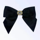 Luxurious Satin Bows - Dog Hair Bow with Stones by Bark Fifth Avenue
