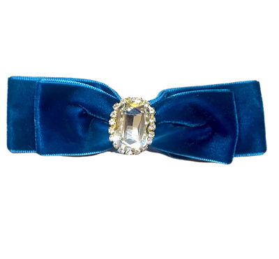 Luxurious Velvet Bow Hair Clip for Dogs by Bark Fifth Avenue - Pets Perfect