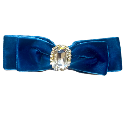Luxurious Velvet Bow Hair Clip for Dogs by Bark Fifth Avenue