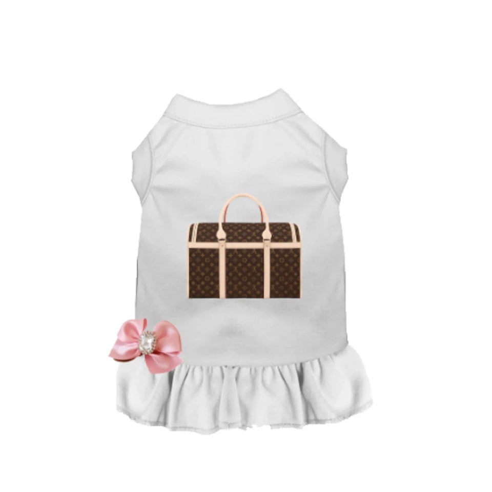LV-Jet Setter Dog Dress and Tee by Bark Fifth Avenue - Pets Perfect