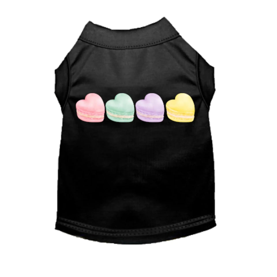Bark Fifth Avenue Macaroon Hearts Dog Dress & Shirt - Pets Perfect