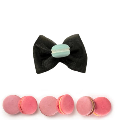 Macaroon Tulle Dog Hair Bow by Bark Fifth Avenue - Pets Perfect