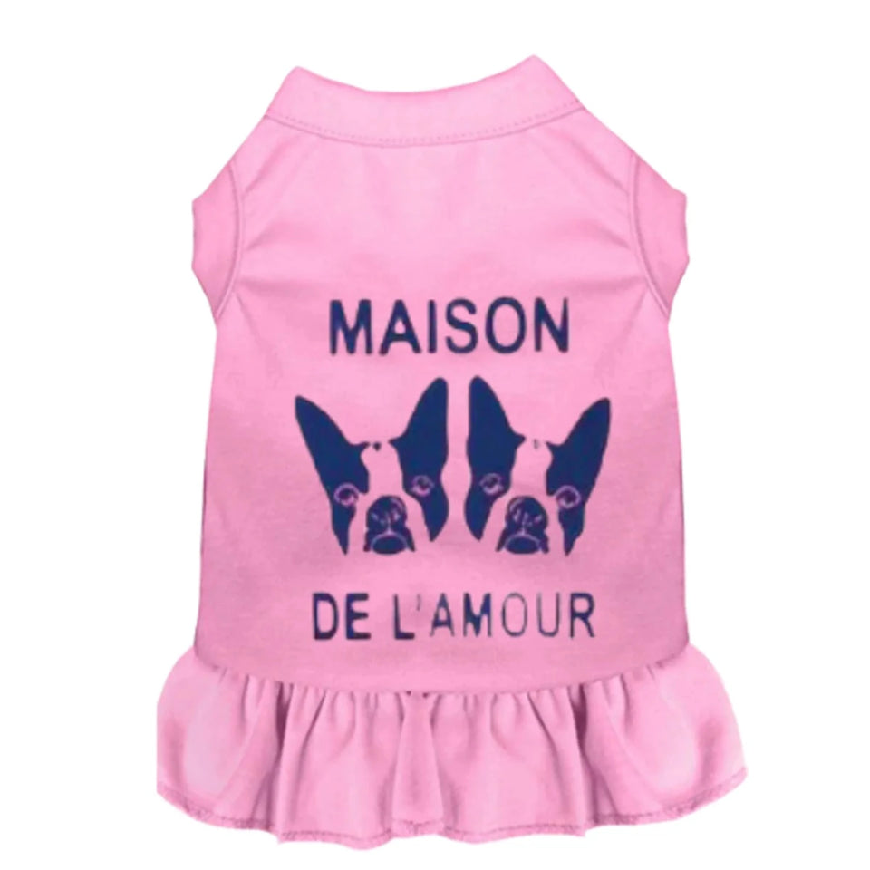 Maison De Large'Amour Dog Dress & Tee by Bark Fifth Avenue - Pets Perfect