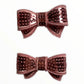 Mini Sequin Hair Bow Clips for Dogs - Set of 2