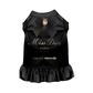Miss Dior Bow Dress for Dogs by Bark Fifth Avenue - Silk Bow & Rhinestone Pendant