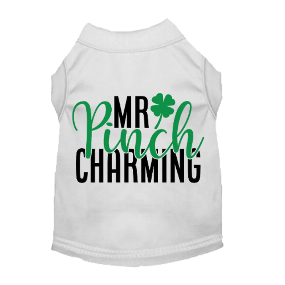 Mr. Pinch Charming Dog Tee by Bark Fifth Avenue - Pets Perfect