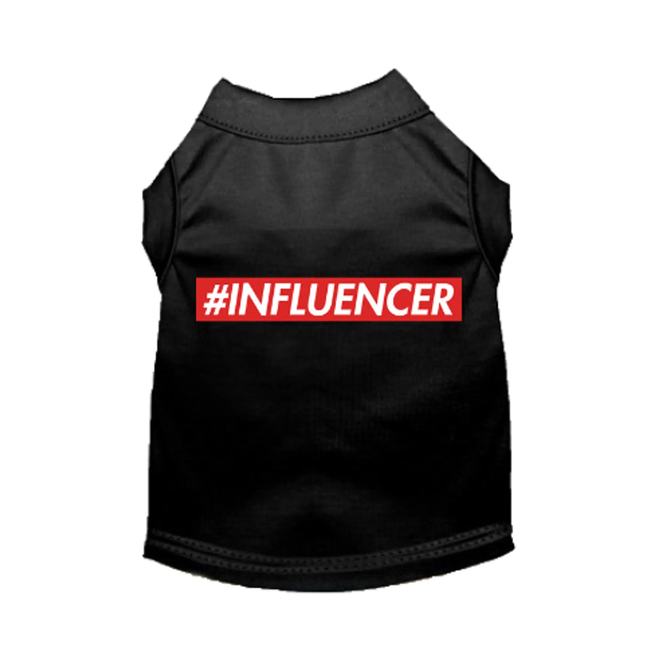 #INFLUENCER Dog Tee, Dress and Hoodie by Bark Fifth Avenue, Black/LARGE, view 18