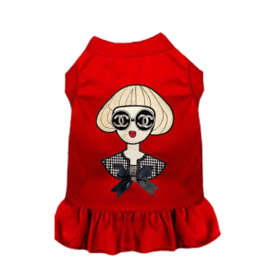 Ms. Fashion Dress Dog Dress by Bark Fifth Avenue - Pets Perfect