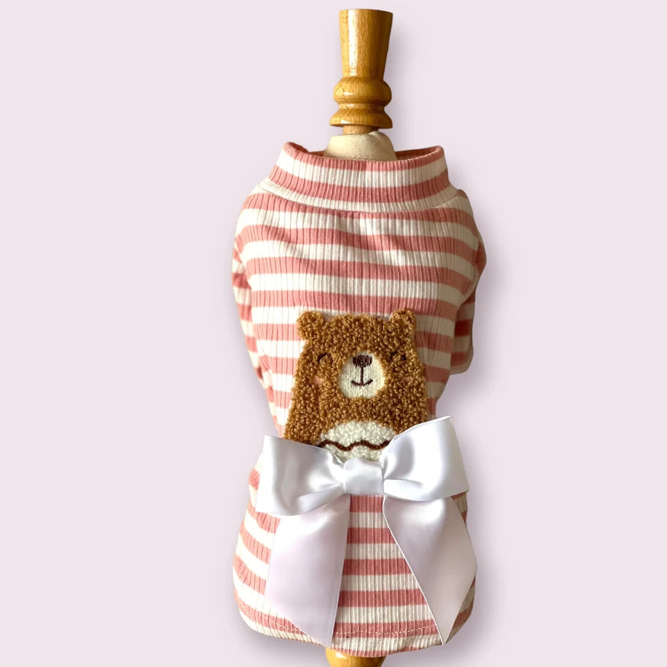 My Bear-y Cute Turtleneck Dog Sweater by Bark Fifth Avenue - Pets Perfect